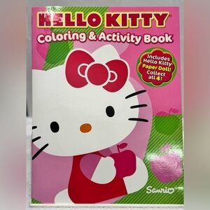 Hello Kitty Pink Coloring & Activity Book (2005)